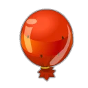 Icône de Ballon Rouge Magique