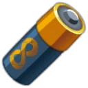 Icône de Batterie Éternelle