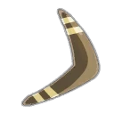 Icône de Boomerang du Warko Marron