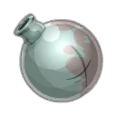 Icône de Boule en métal déformée
