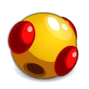 Icône de Boule en or de Piloztère