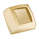 Icône de Carré de Chocolat Blanc