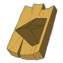 Icône de Carte en bois : Pierre