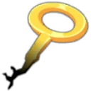 Icône de Clef carbonisée