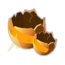 Icône de Coquille de Dragoeuf Argile