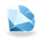 Icône de Diamant taillé