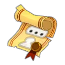 Icône de Diplôme de Chevalier de l'Ordre du Mérite