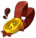 Icône de Médaille en Chocolat