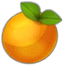 Icône d'Orange de Pikmama
