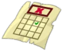Icône de Page de Calendrier