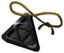 Icône de Pendentif en Obsidienne