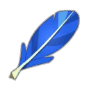 Icône de Plume de Piou Bleu