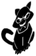 Icône de Silhouette de chtigre