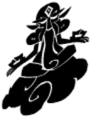 Icône de Silhouette de sage