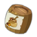 Icône de Tonneau de Jus Goûtu