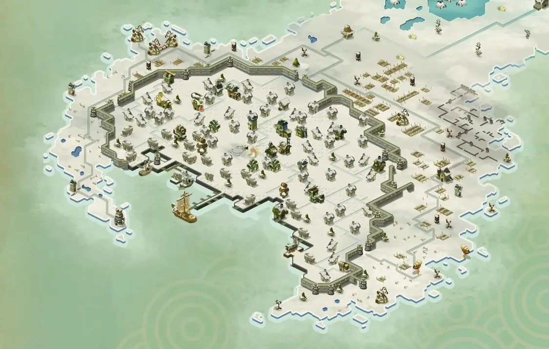 Carte de Champs de glace (Île de Frigost)