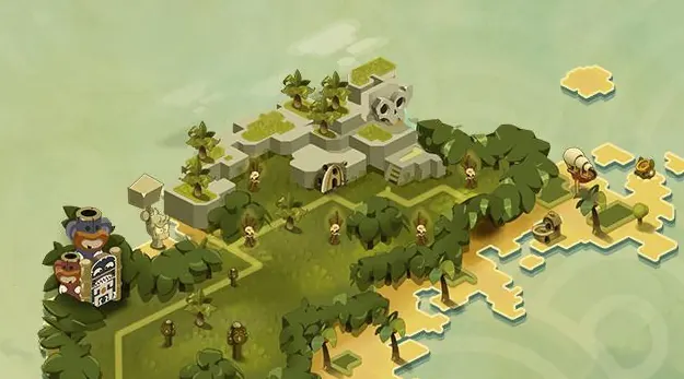 Carte de Chemin du Crâne (Île de Moon)