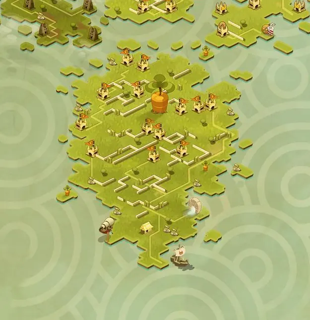 Carte de Île de la Cawotte (Île des Wabbits)