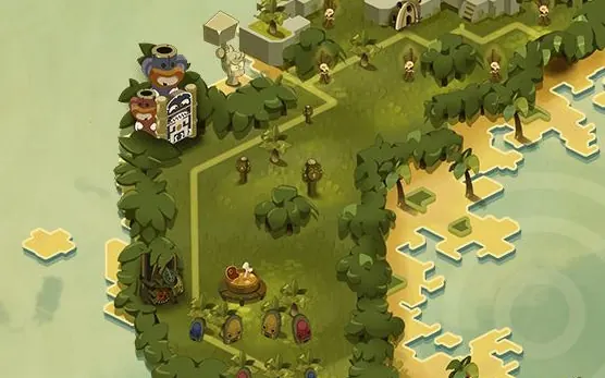 Carte de Jungle Interdite (Île de Moon)