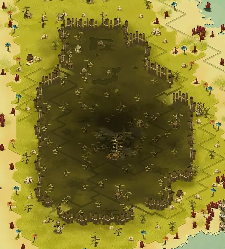 Carte de Jungle obscure (Île d'Otomaï)