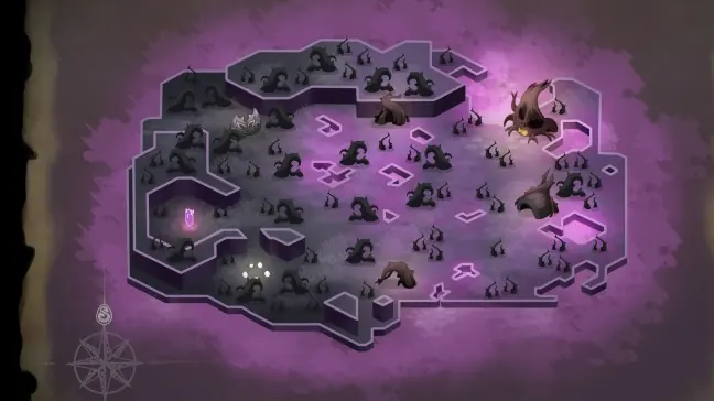 Carte de Royaume Corrompu (Dimensions des Cavaliers)