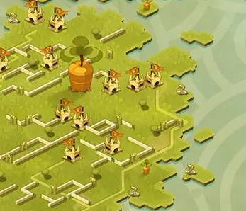 Carte de Souterrains des Wabbits (Île des Wabbits)