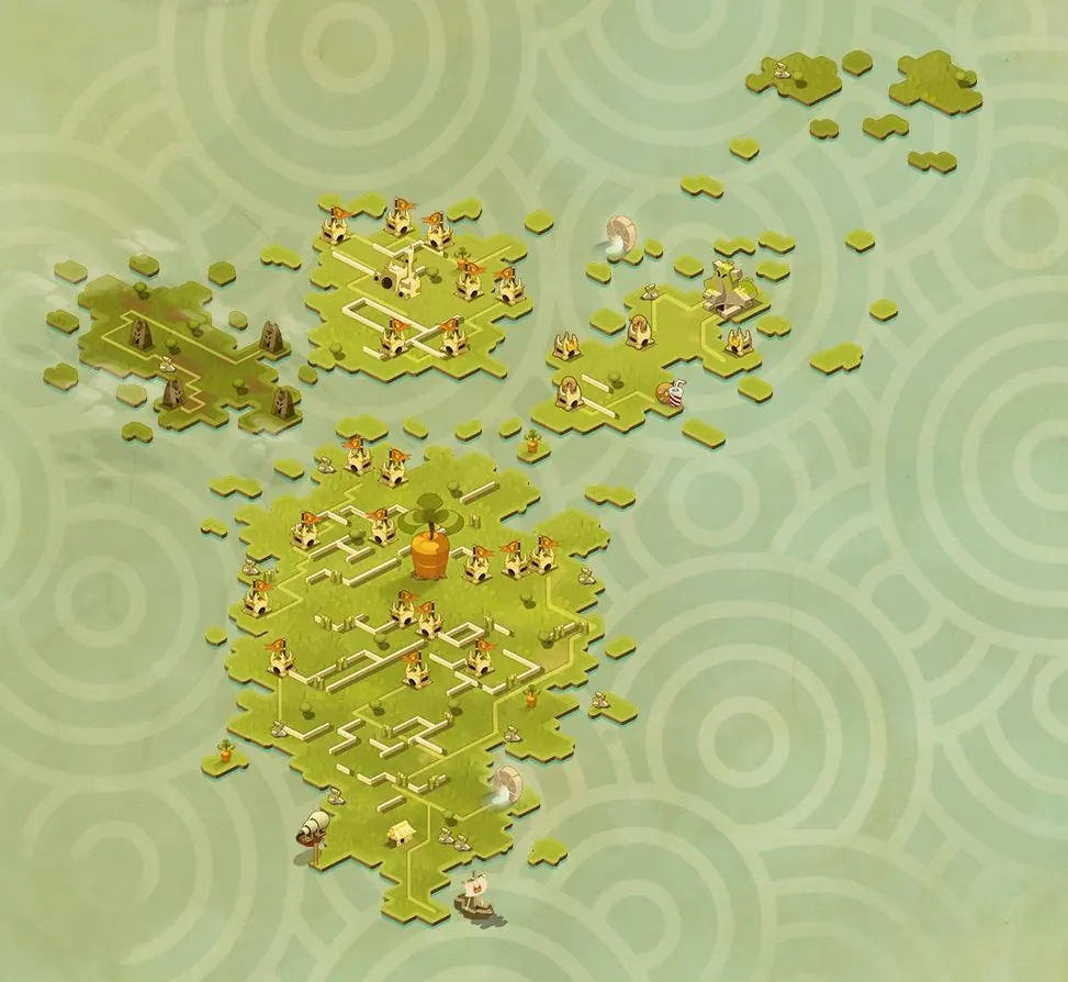 Carte de Île des Wabbits